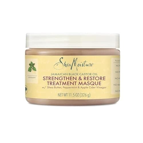 Image of Shea Moisture amaican Black Castor Oil Strengthen Grow and Restore Treatment Masque, 12oz
