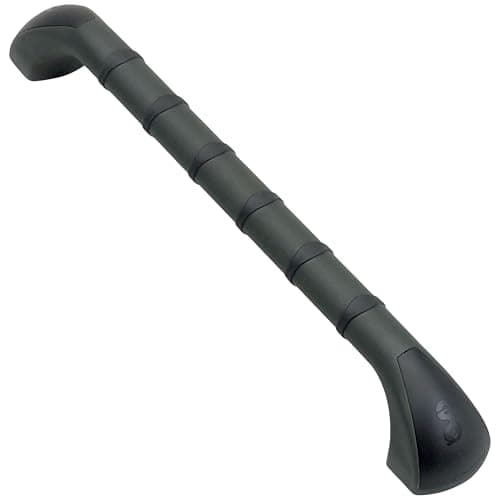 Image of HOMECRAFT Prima Outdoor Grab Rail – Slip Resistant Handrail, Weatherproof Hand Rail, Mounted Grab Rails for Bathroom, Bath Handles, Durable Grab Bars and Grab Handles for Elderly Support, Green/Black