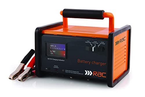 Image of Hilka RAC-HP026 12A Battery Charger, Black Orange