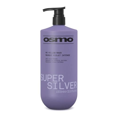 Image of OSMO Super Silver Toning Mask | Nourish, Hydrate & Tone for Ashy Results | Violet Purple Pigment | No Yellow or Brass 1000ml.
