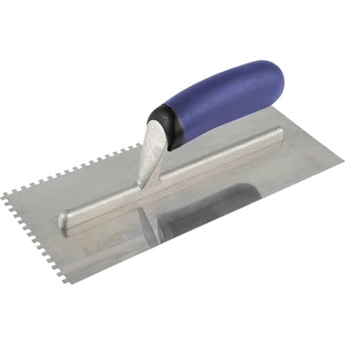 Image of Vitrex 102970 4 mm Square Professional Notched Adhesive Trowel
