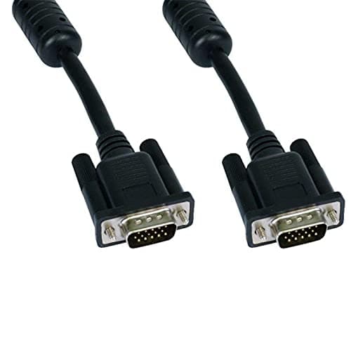 Image of JAFSAL ONLINE VGA Cable - 15 Pin SVGA Male to Male Connector Cable- High Resolution Cable- Ideal For PC Monitor TV Projector Cable Lead- Compatible With any Display with 15pin VGA Port – 1 Meter