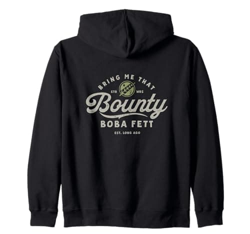 Image of Star Wars The Book of Boba Fett Bring Me That Bounty Zip Hoodie