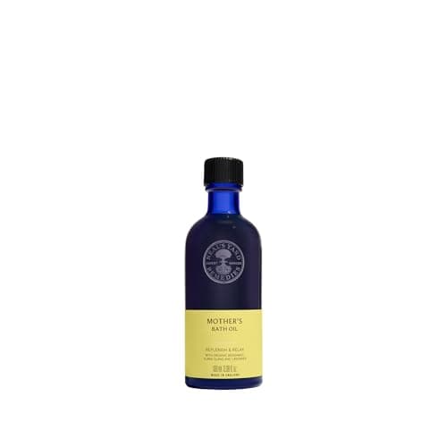 Image of Neal's Yard Remedies Mothers Bath Oil, Bath Soak With Essential Oils, Gift For New Mothers, Vegan & Cruelty-Free, 100ml