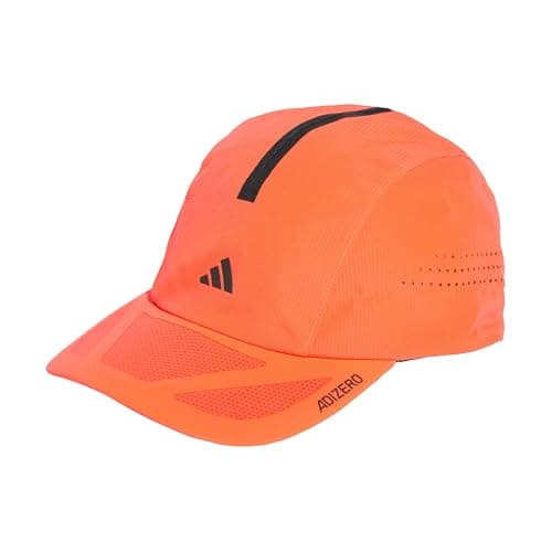 Image of adidas Unisex RUNNINGxADIZERO Lightweight Cap Climacool, Lucid Red/Black, S-M