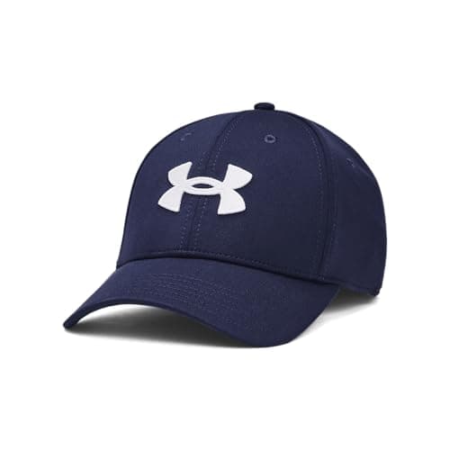 Image of Under Armour M Blitzing Low STR - Hats - Headwear - Midnight Navy/White - Size: M/L