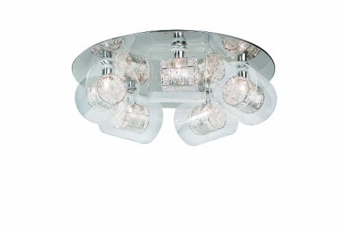 Image of Massive Callas Ceiling Light Chrome (Includes 5 x 28 Watts G9 Bulb)
