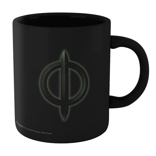 Image of Zavvi Magic: The Gathering Phyrexia Symbol Mug - Black