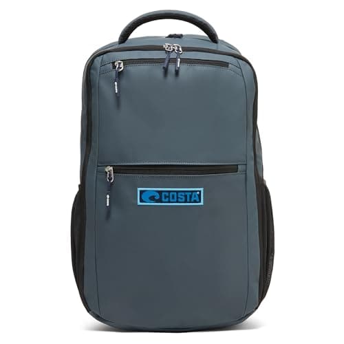 Image of Costa Del Mar Mens Seeker 25L Backpack, Shark, One Size, Grey, One Size, Seeker 25l Backpack