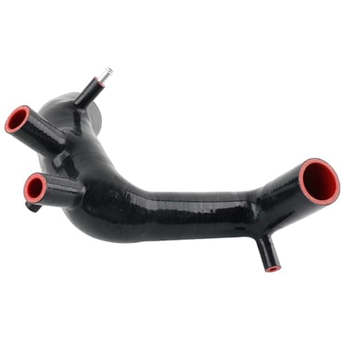 Image of VVORHSBELL Turbo Intake Hose Silicone Compatible with Golf MK4 1.8T Audi TT A3 A4 VW Jetta Beetle 1.8T 20V AWU AWP AVC 4-Ply Reinforced Replacement