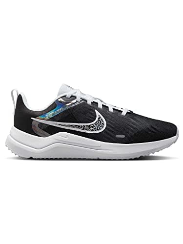 Image of Nike Downshifter 12 C/O Black 44, Black White, 9 UK