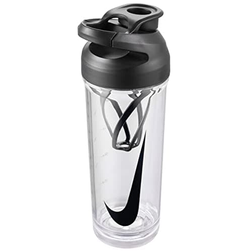 Image of NIKE BOTTLE TR HYPERCHARGE SHAKER BOTTLE-24oz CLEAR