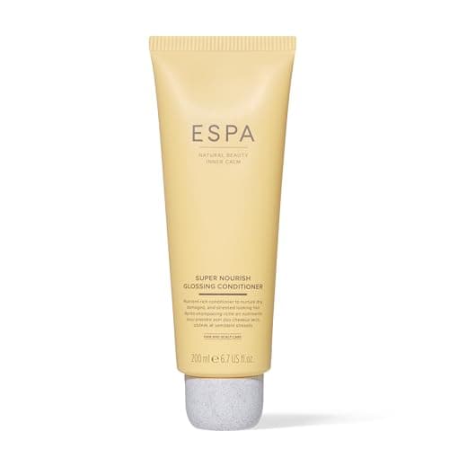 Image of ESPA Super Nourish Glossing Conditioner 200ml | Lightweight Hydrating Conditioner for Dry, Damaged & Frizzy Hair | Boosts Shine, Restores Bounce & Nourishes Curly, Coily Hair