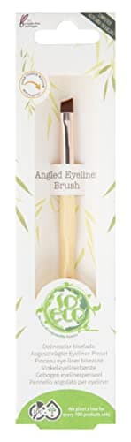 Image of So Eco Angled Eyeliner Brush – Vegan & Cruelty-Free, Precise Gel & Cream Liner Application, Soft Synthetic Bristles, Bamboo Handle, Plastic-Free Packaging With a Cornstarch Window