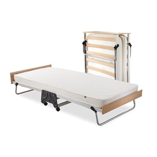 Image of JAY-BE J-Bed Folding Bed with Performance e-Fibre Mattress, Compact, Single,Black