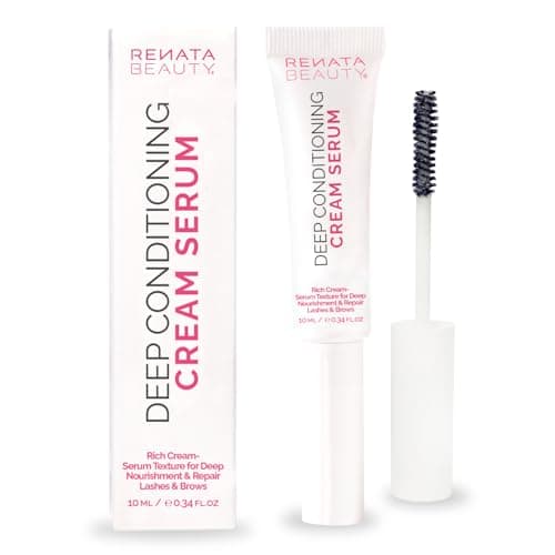 Image of RB RENATA BEAUTY Lash & Brow Deep Conditioning Cream Serum – Rich Conditioning Cream for Brows & Lashes – Nourish, Repair & Protect – Brow Lamination & Lash Lift Aftercare + Daily Care
