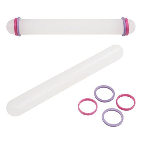 Image of CCINEE 9 Inches Rolling Pin for Icing,Sugarcraft Fondant Tool