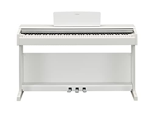 Image of Yamaha ARIUS YDP-145 Digital Piano - Classic and Elegant Home Piano for Beginners and Hobbyists, in White