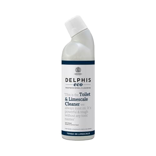 Image of Delphis Eco Toilet & Limescale Cleaner 750ml | Eco Friendly | Toilet Cleaner Limescale Remover | Safe for Septic Tanks | Kills 99.99% of Bacteria
