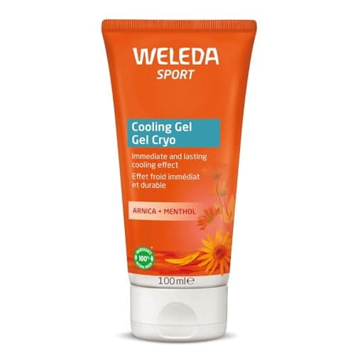 Image of Weleda Arnica Sport Cooling Gel, Cryo Massage Gel for Muscle Recovery for Muscle Pain, Immediate Cooling Effect, with Menthol, Certified Natural, Vegan, 100ml