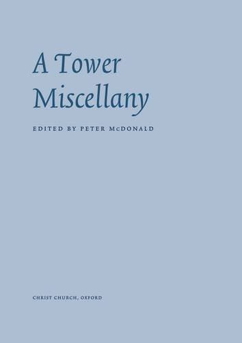 Image of A Tower Miscellany