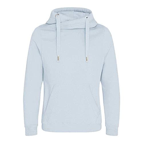 Image of AWDis Just Hoods JH021 Unisex Cross Neck Hoodie - Sky Blue - M