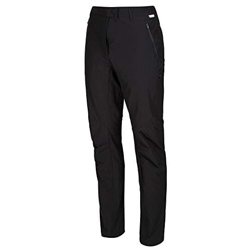 Image of Regatta Women's Highton Stretch Walking Trousers Black