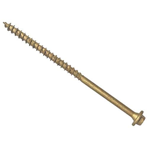Image of ForgeFast Timber Fixing Screws | 7.0 x 250mm | Tan | Tub 40