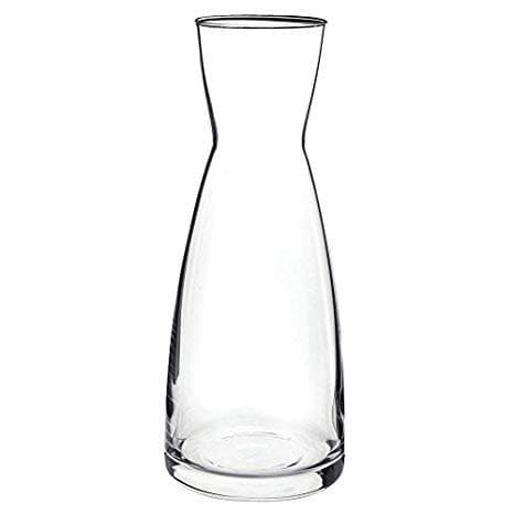 Image of BORMIOLI ROCCO ‘Ypsilon’ Carafe (0.5L) – Glass Water Jar/Wine Decanter/Iced Tea Jug/Juice Pitcher/Milk Decanter – Premium Italian Glass: Dishwasher Safe – Luxury Glassware