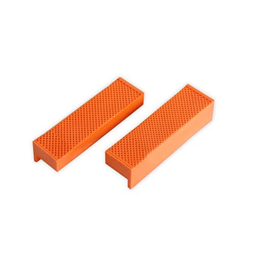 Image of CCLIFE 2 Piece Vice Protective Jaws | Width 110 mm / 150 mm | with Magnet | Protective Jaws for Fixed Vice