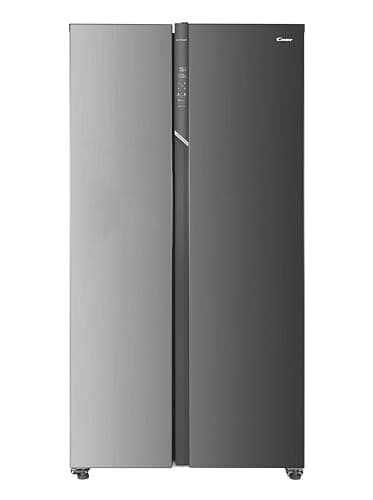 Image of CANDY CHSBSV 5172EXKN Total No Frost American Style Fridge Freezer - Silver - E Rated