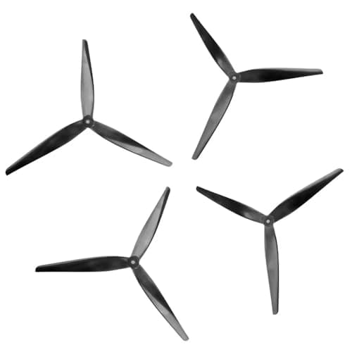 Image of SPARKHOBBY HQProp X-Class Prop 13x9x3 3-Blade Propeller Black-Carbon Reinforced Nylon CW CCW for RC FPV 13inch Multirotor X413 Drones Parts (2pair 13x9x3)