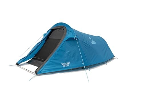 Image of Vango Talas 300 Tunnel Tent [Amazon Exclusive] Easy To Pitch 3 Man Tent Waterproof for Adventure Camping, River Blue