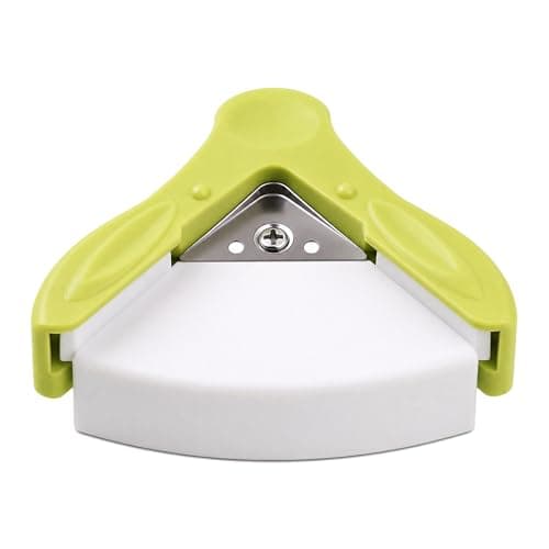 Image of UAIAGM Corner Rounder Punch - 5mm Stainless Steel Blade, Plastic Body, for Paper Crafts