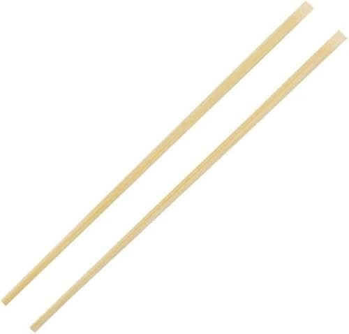 Image of H&Co Disposable Bamboo Chopsticks, 21cm - 10 Pairs, Durable, Lightweight, Eco-Friendly - Smooth Finish for Home & Restaurant Use