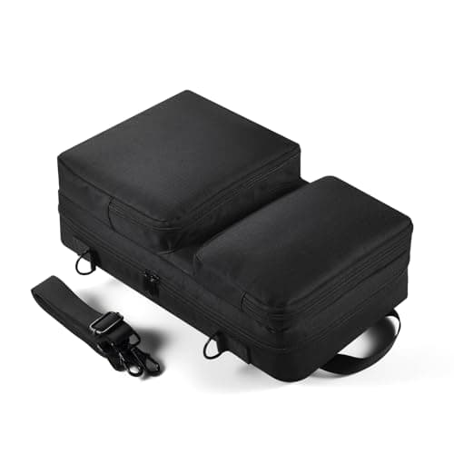 Image of Yaowanguan Travel Case for Pioneer DDJ-FLX2/DDJ-200,Carrying Cover for Hercules Inpulse 200/Inpulse 200 MK2,Portable Shoulder Bag Backpack for AlphaTheta DDJ-FLX2,for Numark Party Mix II & Accessories