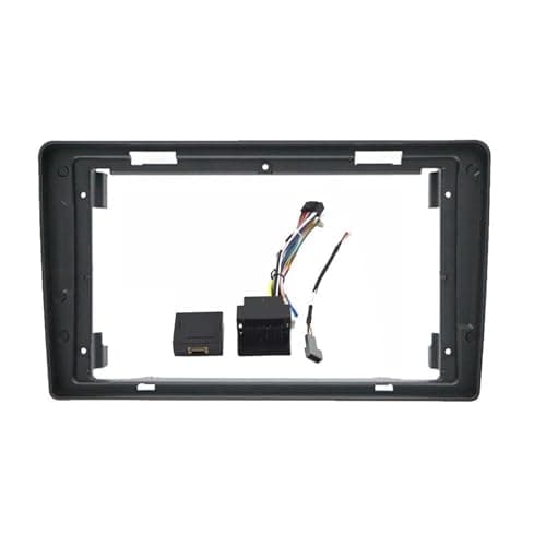 Image of Car Radio Mounting Kit For Peugeot 5008 3008 For Partner 2015-2018 9 Inch Frame Cable Canbus Car Auto ABS Radio For Dashboard Panel