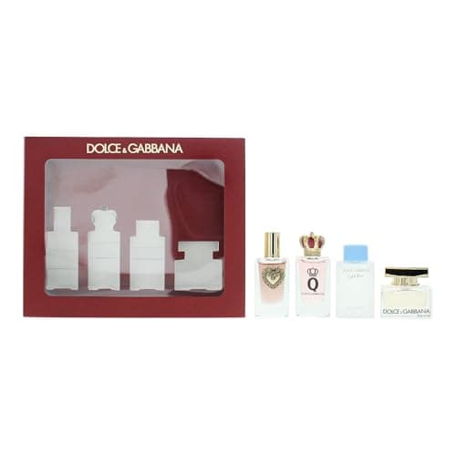 Image of Dolce & Gabbana Miniat 4 Piece Gift Set: Devotion Eau de Parfum 5ml - Q Eau de P