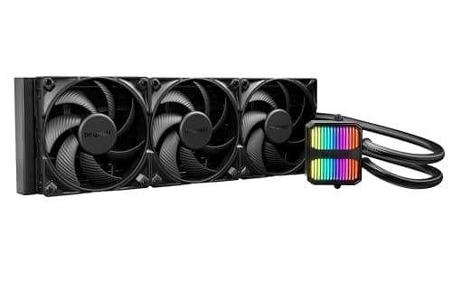 Image of be quiet! Silent Loop 3 420mm CPU Liquid Cooler, 3 Silent Wings 4 140mm PWM High-Speed Fans, Virtually Inaudible Operation, 6-Pole Motor, Incredibly High Cooling Performance, Discreet ARGB Lighting