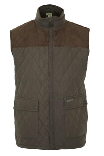 Image of U.S Trading Champion Mens Country Estate Arundel Fleece Lined BodyWarmer Gilet (UK, Alpha, L, Regular, Regular, Olive)