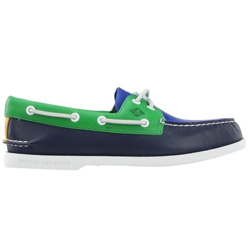 Image of Sperry Top-Sider - Men's A/O 2-Eye Plushwave, 10.5 UK, Navy Multi