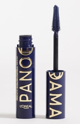 Image of L'Oréal Paris Blue Mascara, Volume Million Lashes Panorama Chromatic Mascara, Up to 1.4x Bigger-Looking Eyes, Up to 24 Hour Wear, Smudge and Clump Resistant, Shade Bleu Suede