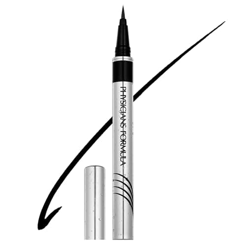 Image of Physicians Formula - Eye Booster Waterproof Ultra-Fine Liquid Eyeliner Blackest Black - 0.03 fl oz (1 ml)