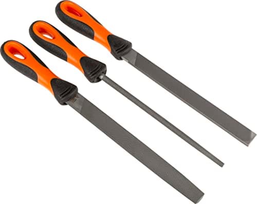 Image of Bahco 1-473-08-2-2 Engineers File Set, 200mm Length, 3 Pieces