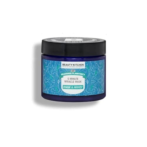 Image of Beauty Kitchen - Seahorse Plankton + 5 Minute Miracle Mask 60ml - Hydrating Facial Mask - Removes Impurities, Removes Redness & Promotes Collagen - Vegan/Cruelty Free