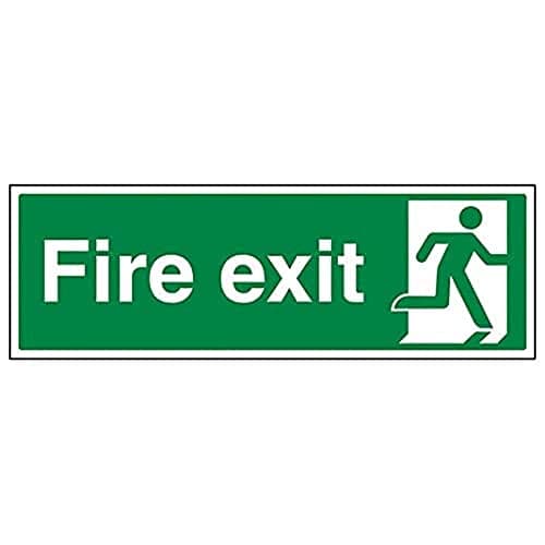 Image of V Safety Eco Friendly Fire Exit - Final Fire Exit Man Right - 450 X 150mm