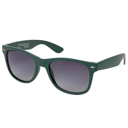 Image of Lakeland Active Keswick Classic Polarized Sunglasses - Matte Forest Green
