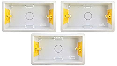 Image of Appleby SB629 Dry Lining Boxes - 2 Gang 32mm (Pack of 3)