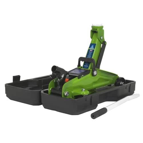 Image of Trolley Jack 2 Tonne Short Chassis with Storage Case