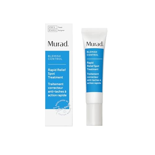 Image of Murad Rapid Relief Spot Treatment - Blemish Control Max Strength 2% Salicylic Acid Gel - Fast Blemish Relief - Instant Blemish Spot Treatment - 15ml Clear Gel for Face